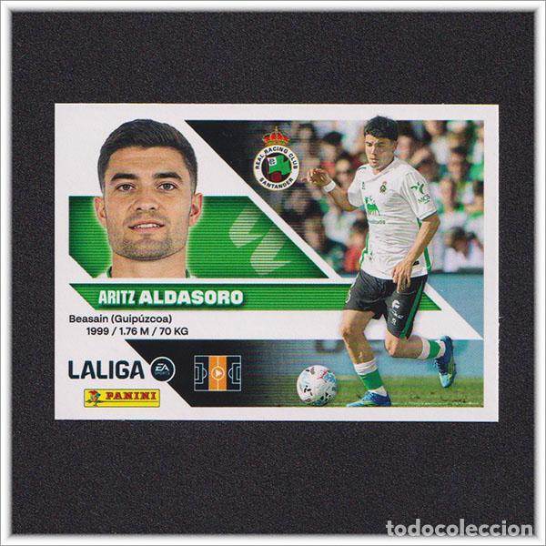 Fu&szlig;ball-Sticker: LIGA ESTE 2026 2027 26 27 PANINI ALDASORO 14 RACING SANTANDER COLECCI&Oacute;N ALBUM 1&ordf; EDICI&Oacute;N