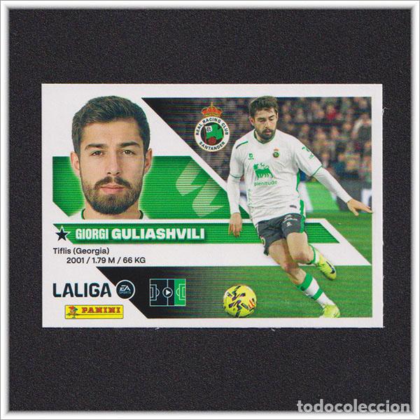 Fu&szlig;ball-Sticker: LIGA ESTE 2026 2027 26 27 PANINI GULIASHVILI 17 RACING SANTANDER COLECCI&Oacute;N ALBUM 1&ordf; EDICI&Oacute;N