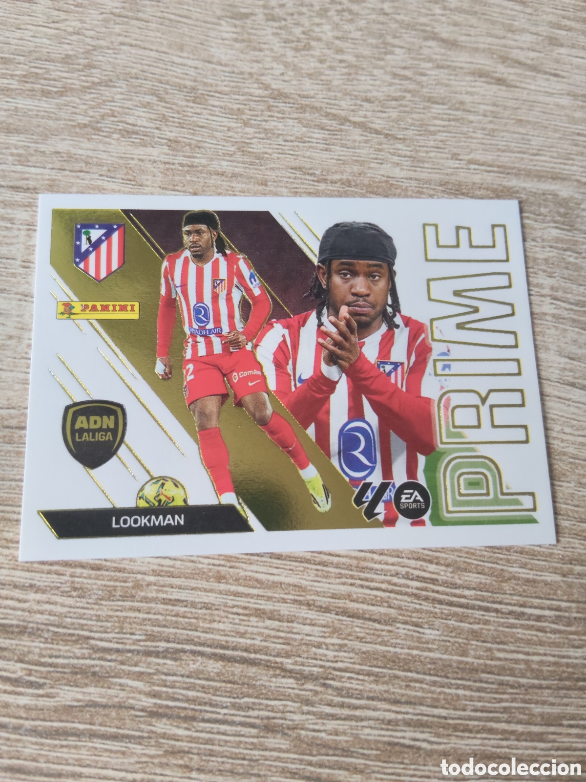 Fu&szlig;ball-Sticker: Lookman Atl&eacute;tico de Madrid Prime liga 2026 2027 26 27 ediciones este