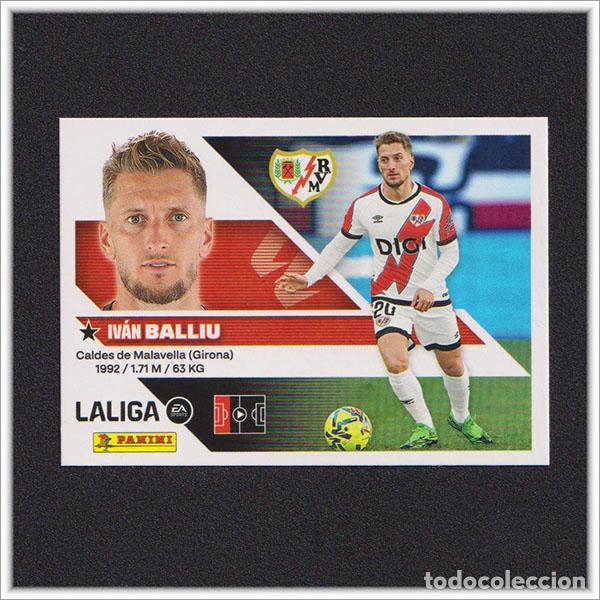 Cromos de f&uacute;tbol: LIGA ESTE 2026 2027 26 27 PANINI BALLIU 6 RAYO VALLECANO COLECCI&Oacute;N ALBUM 1&ordf; EDICI&Oacute;N