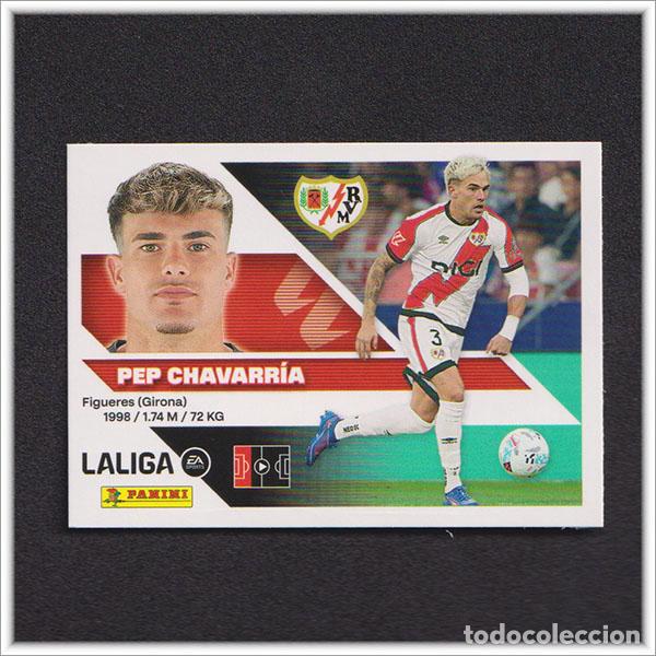 Cromos de f&uacute;tbol: LIGA ESTE 2026 2027 26 27 PANINI PEP CHAVARRIA 10 RAYO VALLECANO COLECCI&Oacute;N ALBUM 1&ordf; EDICI&Oacute;N