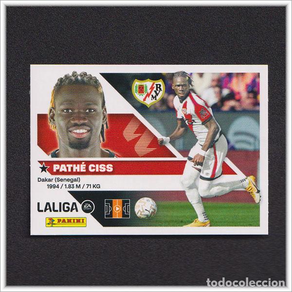 Cromos de f&uacute;tbol: LIGA ESTE 2026 2027 26 27 PANINI PATHE CISS 12 RAYO VALLECANO COLECCI&Oacute;N ALBUM 1&ordf; EDICI&Oacute;N