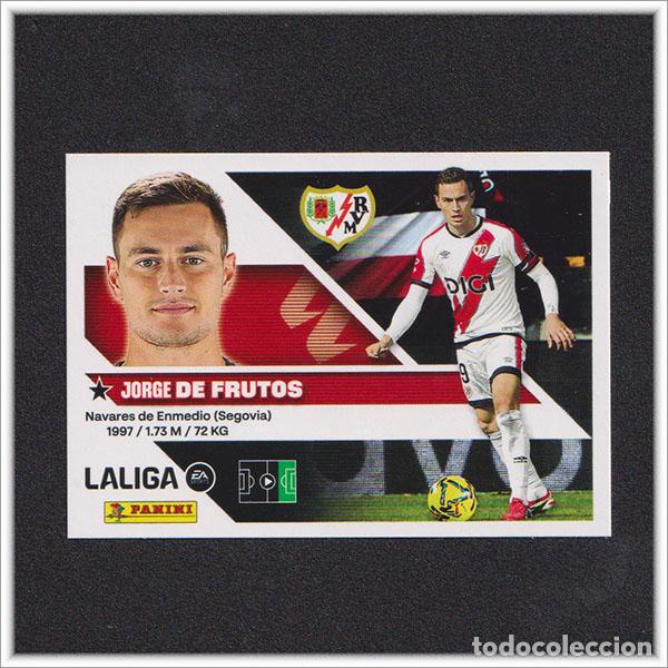 Cromos de f&uacute;tbol: LIGA ESTE 2026 2027 26 27 PANINI DE FRUTOS 16 RAYO VALLECANO COLECCI&Oacute;N ALBUM 1&ordf; EDICI&Oacute;N