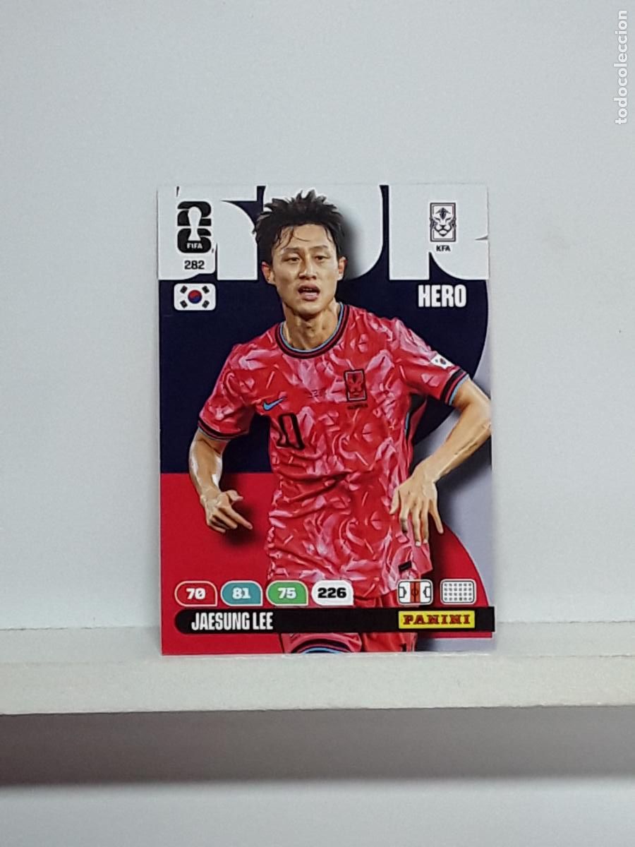 Cromos de f&uacute;tbol: ADRENALYN MUNDIAL 2026 WORLD CUP 26 ALBUM PANINI N 282 KOREA COREA JAESUNG LEE