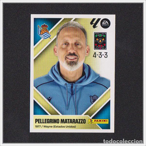Cromos de f&uacute;tbol: LIGA ESTE 2026 2027 26 27 PANINI PELLEGRINO MATARAZZO 2 REAL SOCIEDAD COLECCI&Oacute;N ALBUM 1&ordf; EDICI&Oacute;N