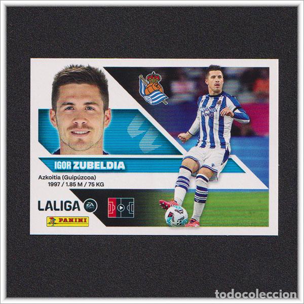 Cromos de f&uacute;tbol: LIGA ESTE 2026 2027 26 27 PANINI ZUBELDIA 6 REAL SOCIEDAD COLECCI&Oacute;N ALBUM 1&ordf; EDICI&Oacute;N