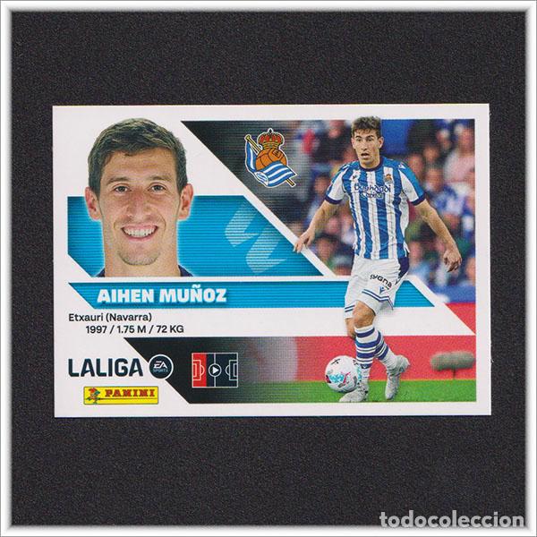 Cromos de f&uacute;tbol: LIGA ESTE 2026 2027 26 27 PANINI AIHEN MU&Ntilde;EZ 9 REAL SOCIEDAD COLECCI&Oacute;N ALBUM 1&ordf; EDICI&Oacute;N