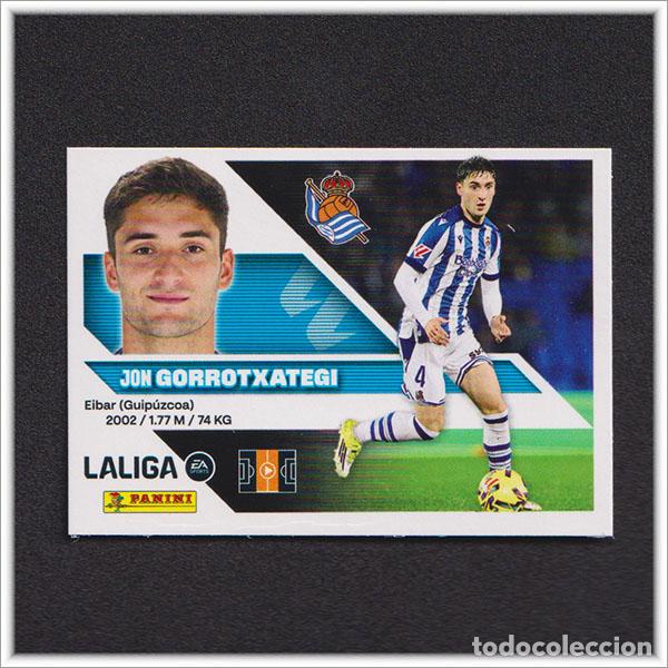 Cromos de f&uacute;tbol: LIGA ESTE 2026 2027 26 27 PANINI GORROTXATEGI 10 REAL SOCIEDAD COLECCI&Oacute;N ALBUM 1&ordf; EDICI&Oacute;N