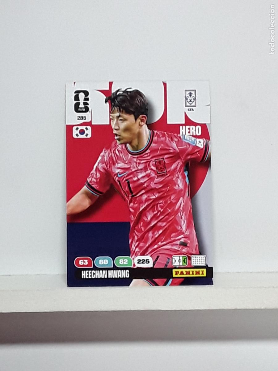 Cromos de f&uacute;tbol: ADRENALYN MUNDIAL 2026 WORLD CUP 26 ALBUM PANINI N 285 KOREA COREA HEECHAN HWANG