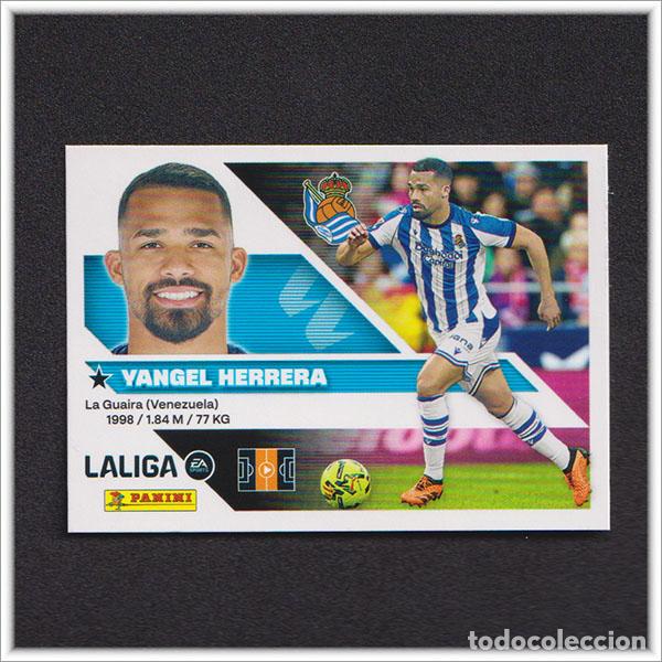 Cromos de f&uacute;tbol: LIGA ESTE 2026 2027 26 27 PANINI YANGEL HERRERA 13A 13 A REAL SOCIEDAD COLECCI&Oacute;N ALBUM 1&ordf; EDICI&Oacute;N