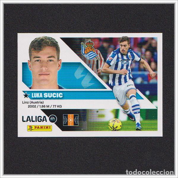 Cromos de f&uacute;tbol: LIGA ESTE 2026 2027 26 27 PANINI SUCIC 15 REAL SOCIEDAD COLECCI&Oacute;N ALBUM 1&ordf; EDICI&Oacute;N