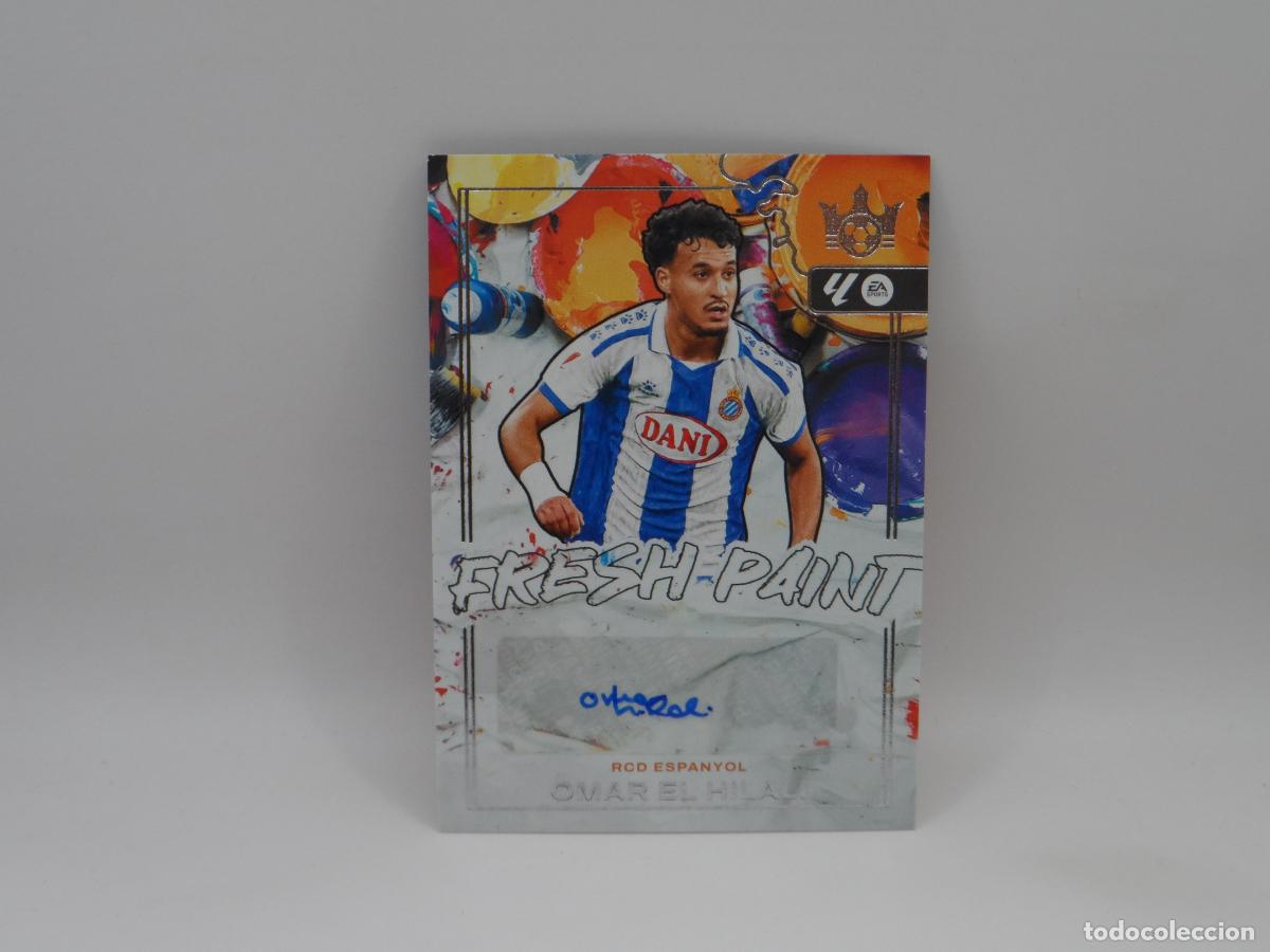 Cromos de f&uacute;tbol: AUTO EL HILALI ESPANYOL PANINI PITCH KINGS 2025 2026 25 26 AUTOGRAFO ESPA&Ntilde;OL