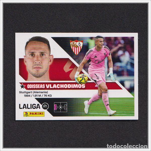 Cromos de f&uacute;tbol: LIGA ESTE 2026 2027 26 27 PANINI VLACHODIMOS 3 SEVILLA COLECCI&Oacute;N ALBUM 1&ordf; EDICI&Oacute;N