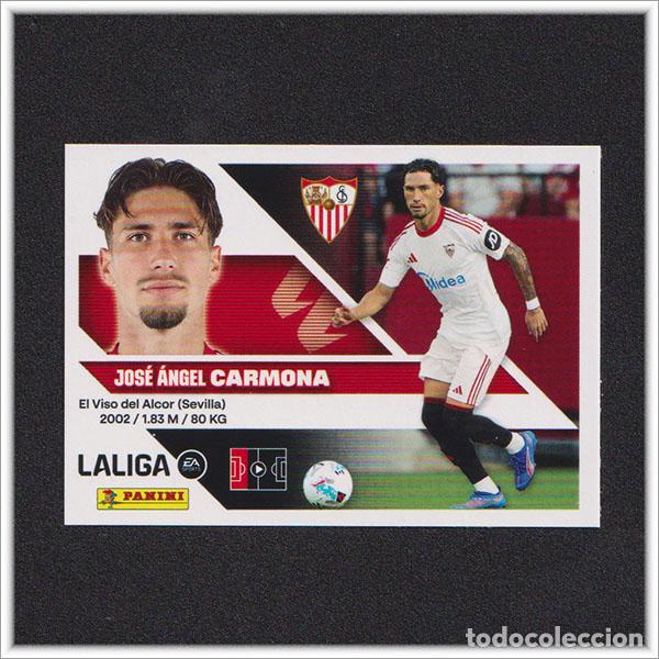 Cromos de f&uacute;tbol: LIGA ESTE 2026 2027 26 27 PANINI CARMONA 5 SEVILLA COLECCI&Oacute;N ALBUM 1&ordf; EDICI&Oacute;N