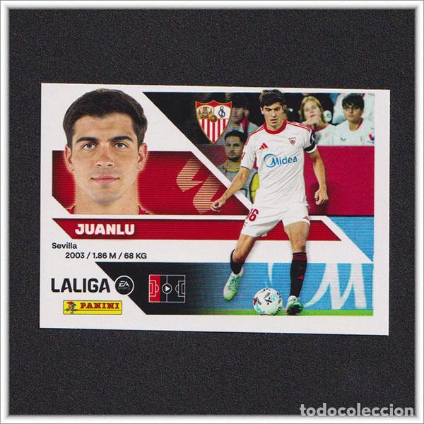 Cromos de f&uacute;tbol: LIGA ESTE 2026 2027 26 27 PANINI JUANLU 6 SEVILLA COLECCI&Oacute;N ALBUM 1&ordf; EDICI&Oacute;N