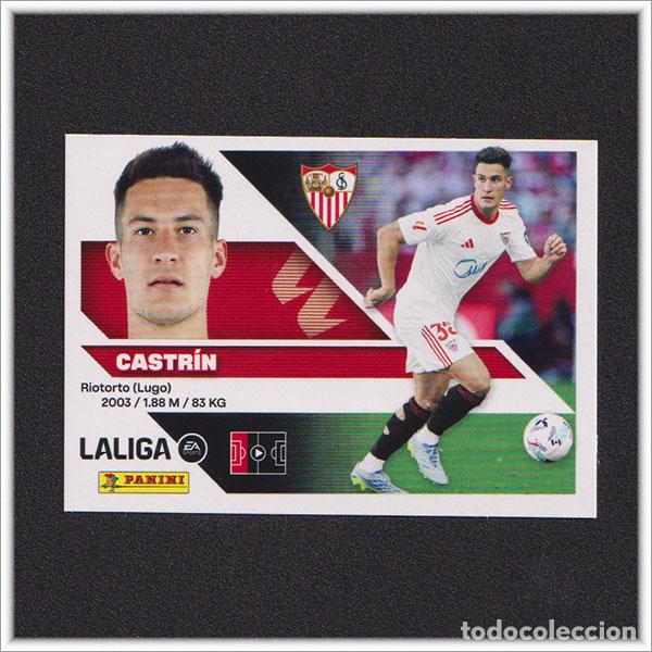Cromos de f&uacute;tbol: LIGA ESTE 2026 2027 26 27 PANINI CASTRIN 9A 9 A SEVILLA COLECCI&Oacute;N ALBUM 1&ordf; EDICI&Oacute;N