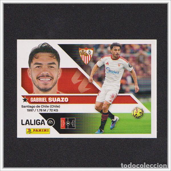 Cromos de f&uacute;tbol: LIGA ESTE 2026 2027 26 27 PANINI SUAZO 10 SEVILLA COLECCI&Oacute;N ALBUM 1&ordf; EDICI&Oacute;N