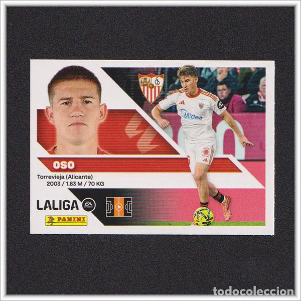 Cromos de f&uacute;tbol: LIGA ESTE 2026 2027 26 27 PANINI OSO 11 SEVILLA COLECCI&Oacute;N ALBUM 1&ordf; EDICI&Oacute;N