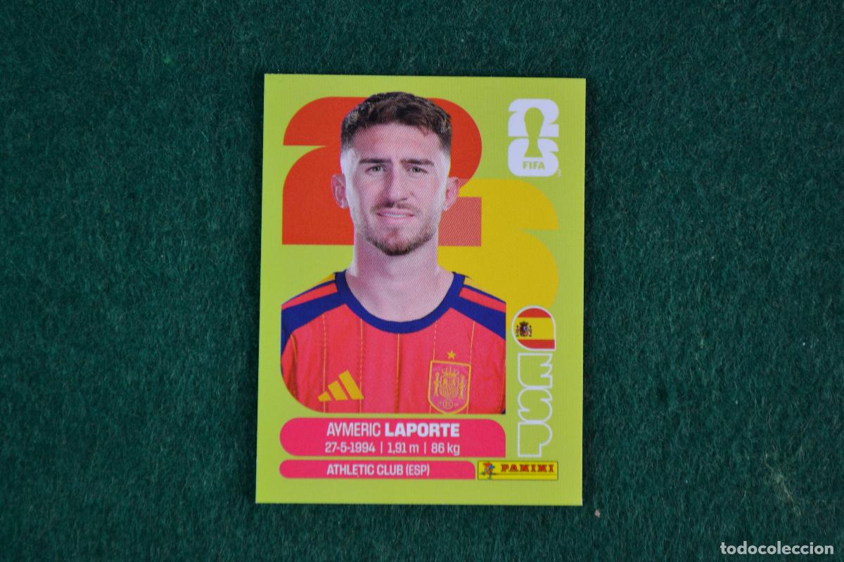 Cromos de f&uacute;tbol: PANINI FIFA WORLD CUP 2026 - ESP4 AYMERIC LAPORTE (ESPA&Ntilde;A / ATHLETIC DE BILBAO) UNITED EDITION
