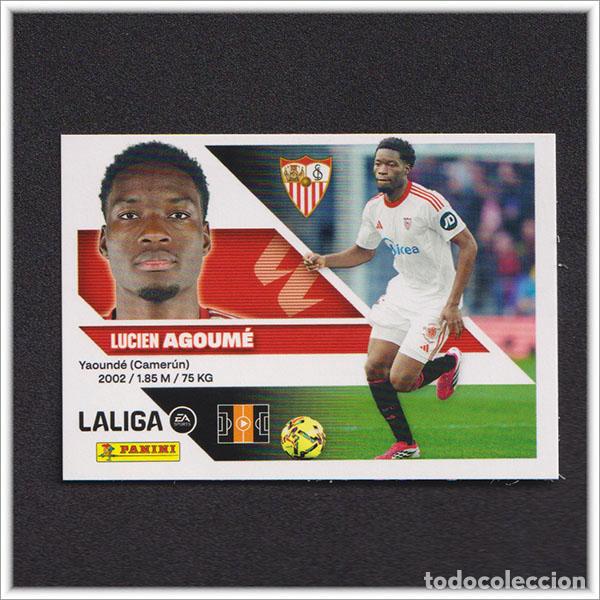 Cromos de f&uacute;tbol: LIGA ESTE 2026 2027 26 27 PANINI AGOUME 12 SEVILLA COLECCI&Oacute;N ALBUM 1&ordf; EDICI&Oacute;N