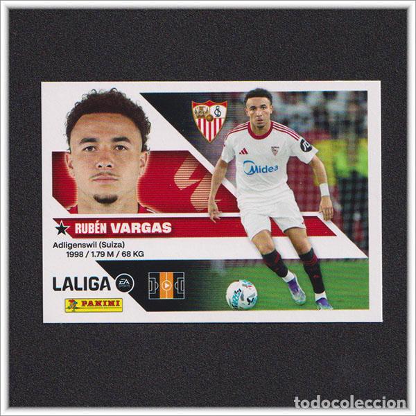 Cromos de f&uacute;tbol: LIGA ESTE 2026 2027 26 27 PANINI VARGAS 15 SEVILLA COLECCI&Oacute;N ALBUM 1&ordf; EDICI&Oacute;N