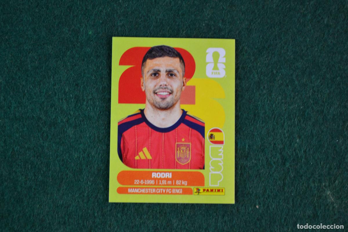 Cromos de f&uacute;tbol: PANINI FIFA WORLD CUP 2026 - ESP10 RODRI (ESPA&Ntilde;A / MANCHESTER CITY) UNITED EDITION