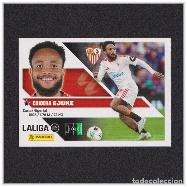 Cromos de f&uacute;tbol: LIGA ESTE 2026 2027 26 27 PANINI EJUKE 18 SEVILLA COLECCI&Oacute;N ALBUM 1&ordf; EDICI&Oacute;N