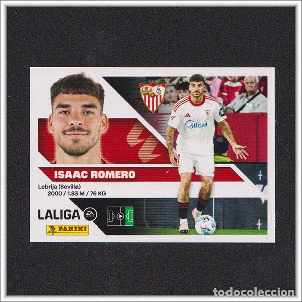 Cromos de f&uacute;tbol: LIGA ESTE 2026 2027 26 27 PANINI ISAAC ROMERO 20 SEVILLA COLECCI&Oacute;N ALBUM 1&ordf; EDICI&Oacute;N