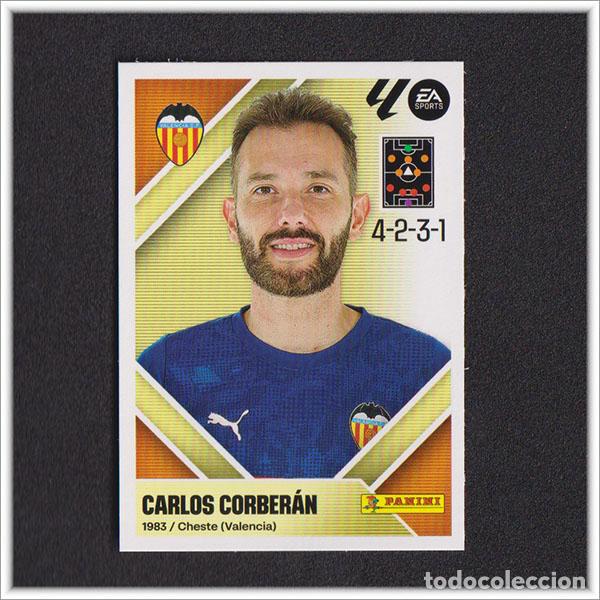 Cromos de Futebol: LIGA ESTE 2026 2027 26 27 PANINI CARLOS CORBER&Aacute;N 2 VALENCIA COLECCI&Oacute;N ALBUM 1&ordf; EDICI&Oacute;N