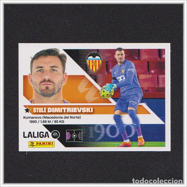Cromos de Futebol: LIGA ESTE 2026 2027 26 27 PANINI DIMITRIEVSKI 3 VALENCIA COLECCI&Oacute;N ALBUM 1&ordf; EDICI&Oacute;N