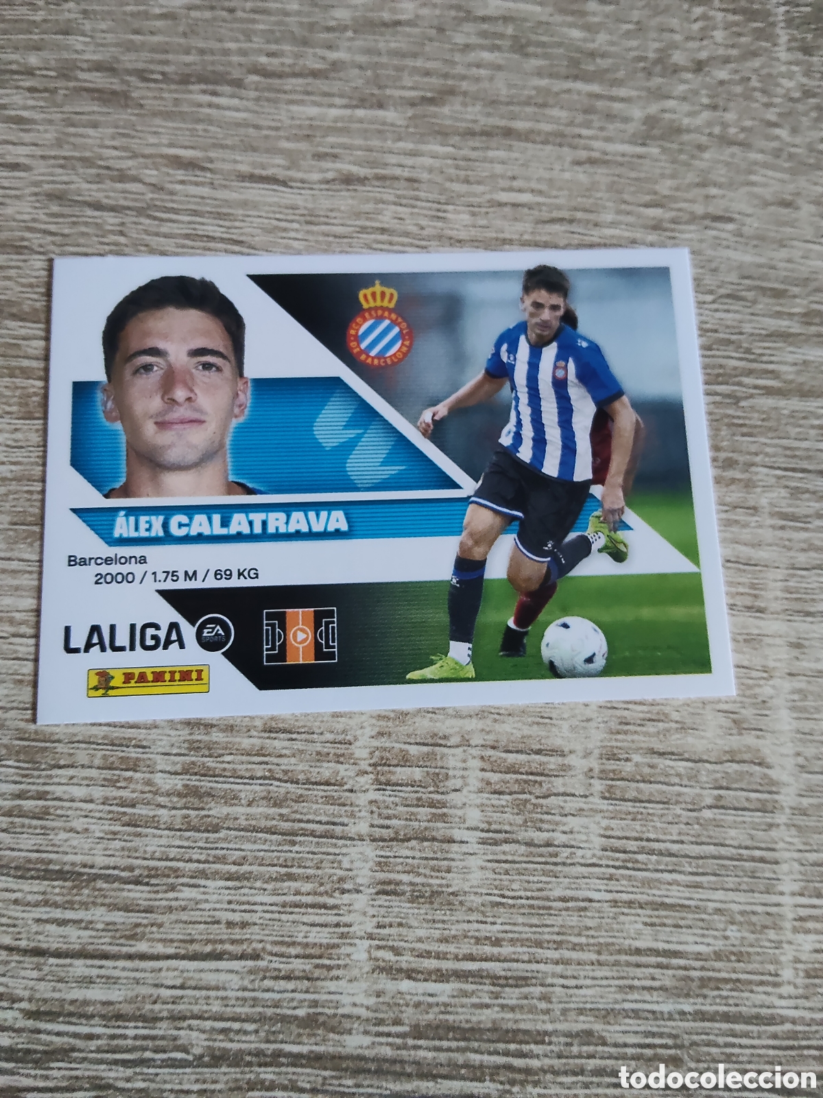 Cromos de f&uacute;tbol: Calatrava fichaje 2 Espanyol liga 2026 2027 26 27 ediciones este