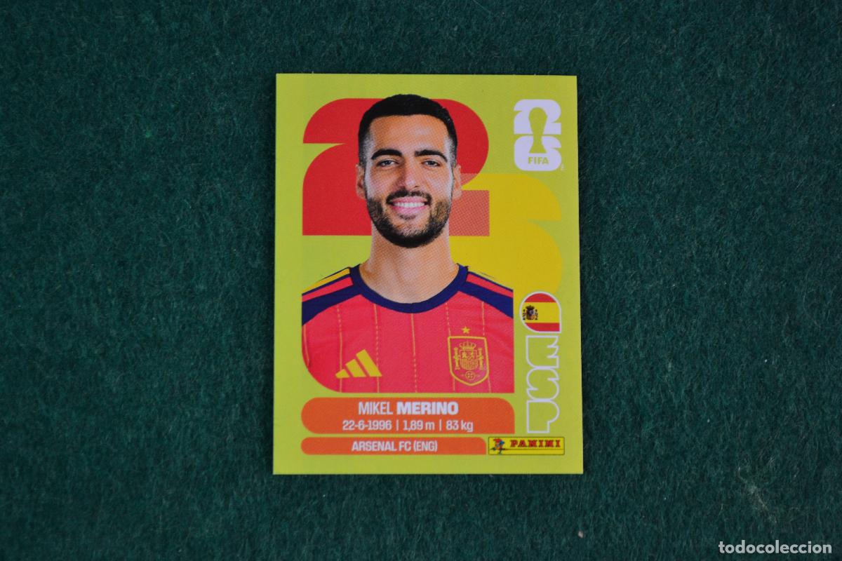Cromos de f&uacute;tbol: PANINI FIFA WORLD CUP 2026 - ESP14 MIKEL MERINO (ESPA&Ntilde;A / ARSENAL) UNITED EDITION