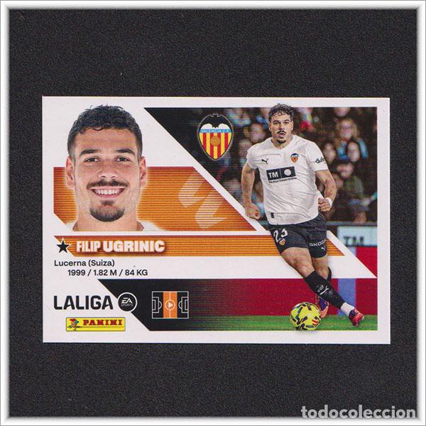 Cromos de f&uacute;tbol: LIGA ESTE 2026 2027 26 27 PANINI UGRINIC 15 VALENCIA COLECCI&Oacute;N ALBUM 1&ordf; EDICI&Oacute;N