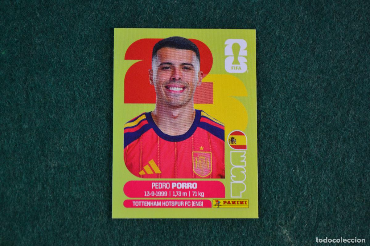 Cromos de f&uacute;tbol: PANINI FIFA WORLD CUP 2026 - ESP6 PEDRO PORRO (ESPA&Ntilde;A / TOTTENHAM) UNITED EDITION