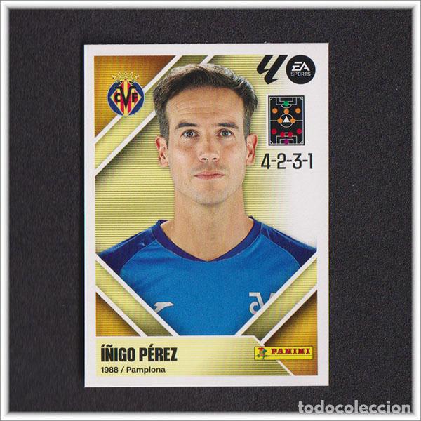 Cromos de f&uacute;tbol: LIGA ESTE 2026 2027 26 27 PANINI I&Ntilde;IGO PEREZ 2 VILLARREAL COLECCI&Oacute;N ALBUM 1&ordf; EDICI&Oacute;N