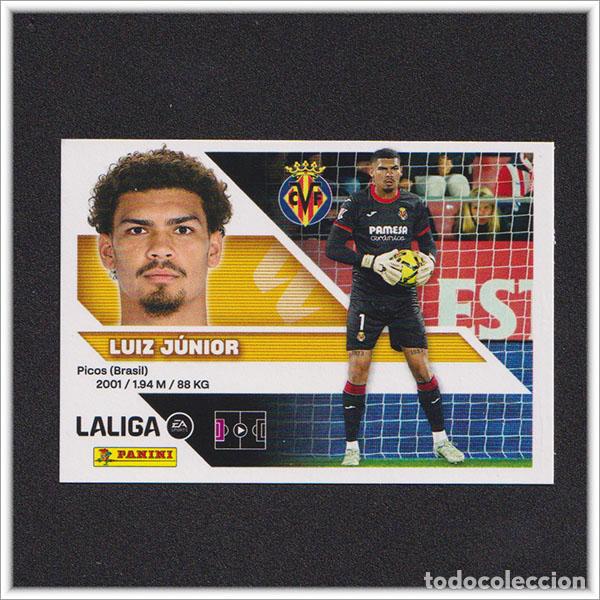Cromos de f&uacute;tbol: LIGA ESTE 2026 2027 26 27 PANINI LUIZ JUNIOR 3 VILLARREAL COLECCI&Oacute;N ALBUM 1&ordf; EDICI&Oacute;N