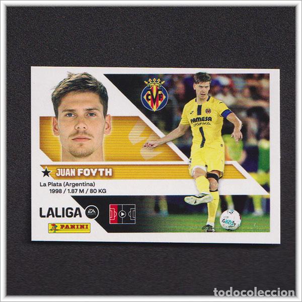 Cromos de f&uacute;tbol: LIGA ESTE 2026 2027 26 27 PANINI FOYTH 7A 7 A VILLARREAL COLECCI&Oacute;N ALBUM 1&ordf; EDICI&Oacute;N
