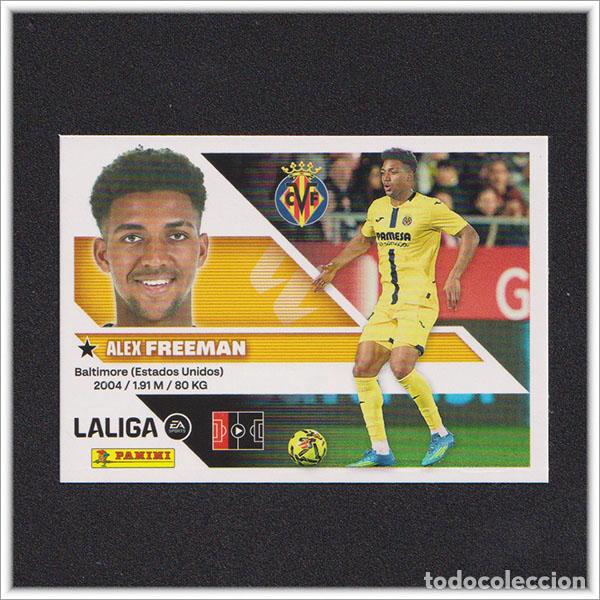 Cromos de f&uacute;tbol: LIGA ESTE 2026 2027 26 27 PANINI FREEMAN 7B 7 B VILLARREAL COLECCI&Oacute;N ALBUM 1&ordf; EDICI&Oacute;N