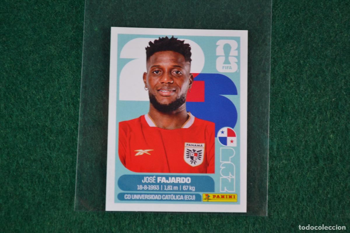 Cromos de f&uacute;tbol: PANINI FIFA WORLD CUP 2026 - PAN17 JOSE FAJARDO (ECUADOR) VERSION USA BORDE BLANCO