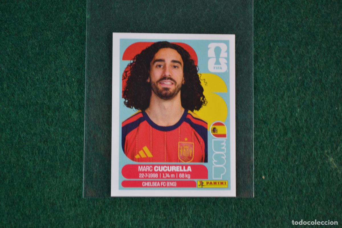 Cromos de f&uacute;tbol: PANINI FIFA WORLD CUP 2026 - ESP8 MARC CUCURELLA (ESPA&Ntilde;A / CHELSEA) VERSION USA BORDE BLANCO