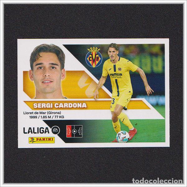Cromos de f&uacute;tbol: LIGA ESTE 2026 2027 26 27 PANINI SERGI CARDONA 10 VILLARREAL COLECCI&Oacute;N ALBUM 1&ordf; EDICI&Oacute;N