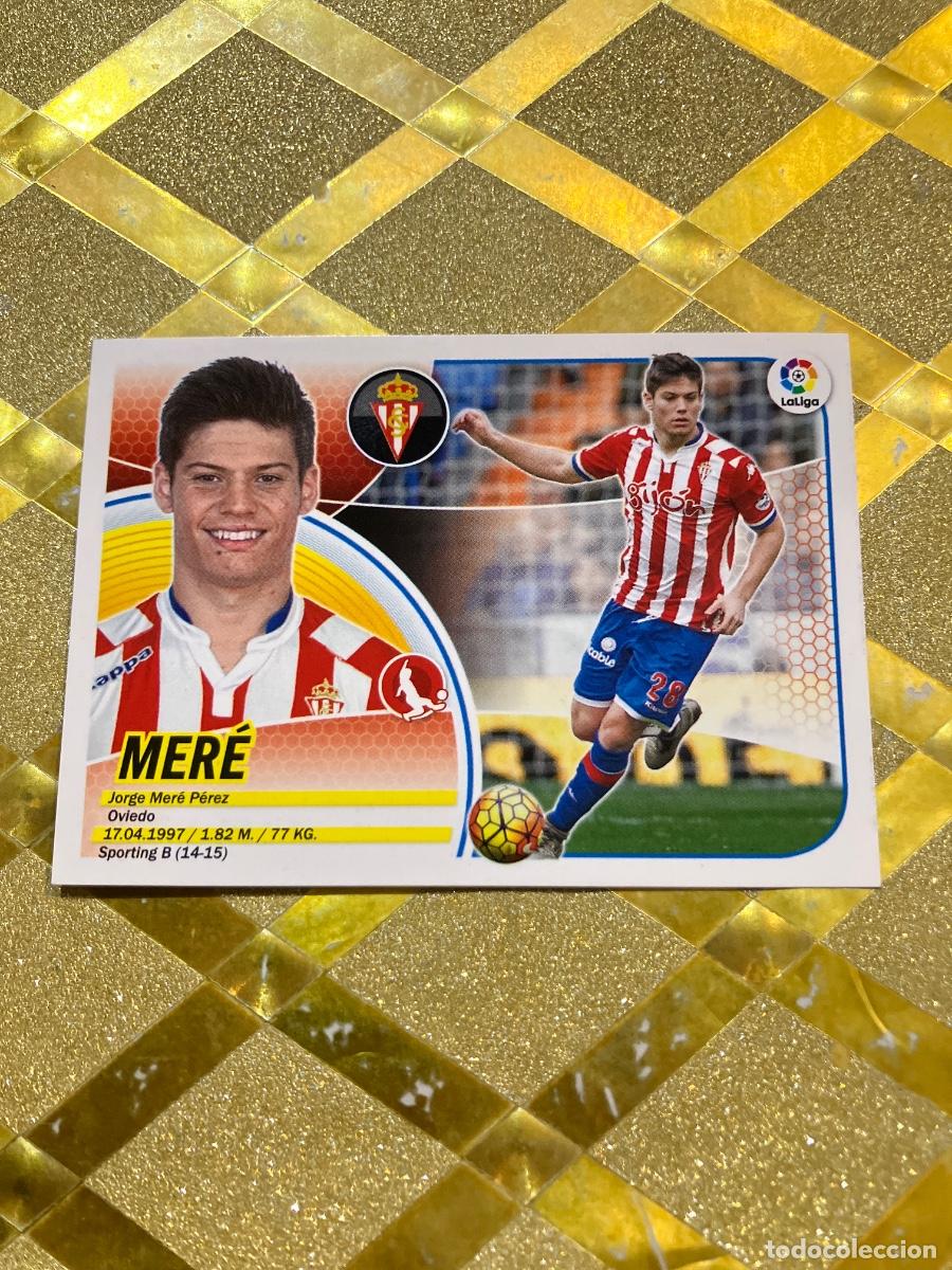 Cromos de f&uacute;tbol: CROMO DE FUTBOL MERE SPORTING DE GIJON NUMERO 5 LIGA ESTE 2016 2017 PANINI *