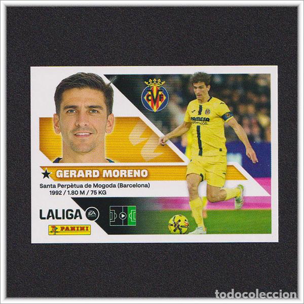 Football Stickers: LIGA ESTE 2026 2027 26 27 PANINI GERARD MORENO 20 VILLARREAL COLECCI&Oacute;N ALBUM 1&ordf; EDICI&Oacute;N