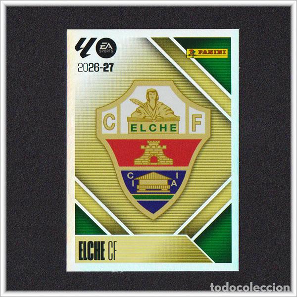 Football Stickers: LIGA ESTE 2026 2027 26 27 PANINI ESCUDO 1 ELCHE COLECCI&Oacute;N ALBUM 1&ordf; EDICI&Oacute;N