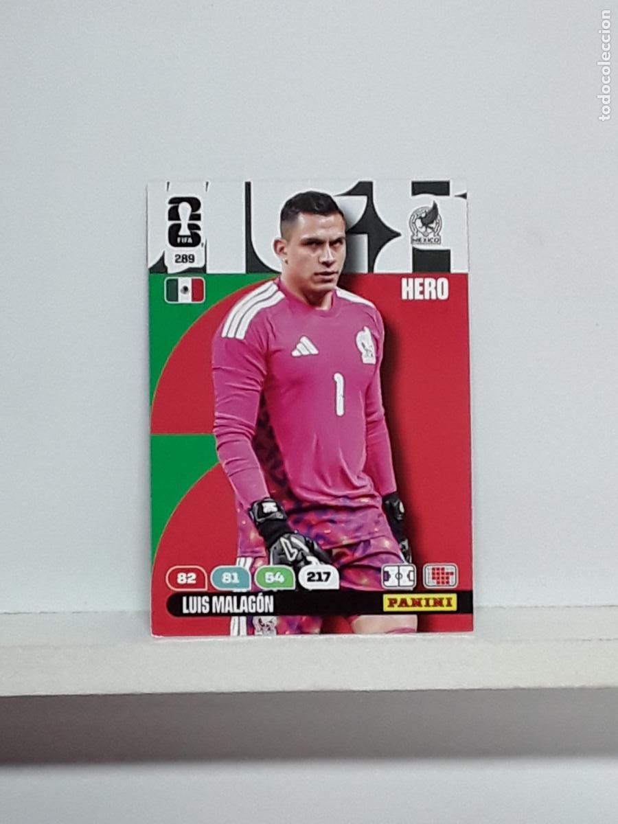 Figurine di Calcio: ADRENALYN MUNDIAL 2026 WORLD CUP 26 ALBUM PANINI N 289 MEXICO LUIS MALAGON