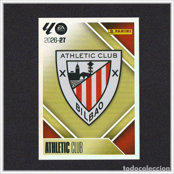 Figurine di Calcio: LIGA ESTE 2026 2027 26 27 PANINI ESCUDO 1 ATHLETIC BILBAO COLECCI&Oacute;N ALBUM 1&ordf; EDICI&Oacute;N