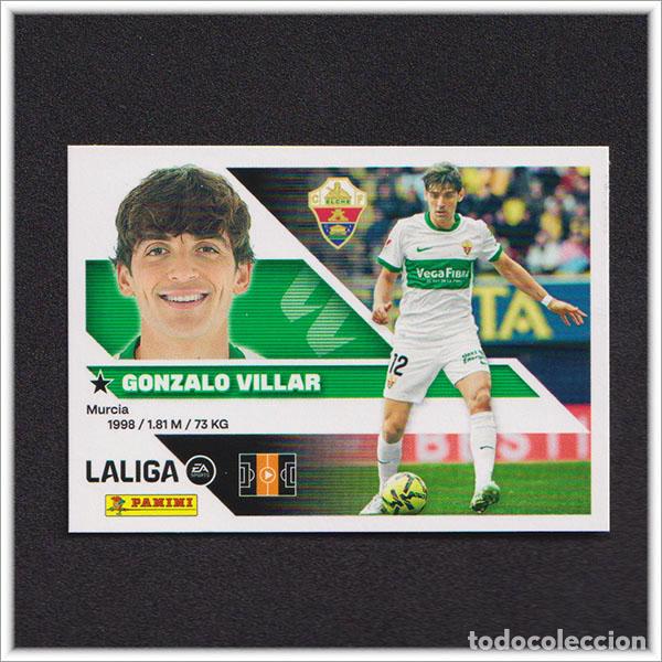 Cromos de f&uacute;tbol: LIGA ESTE 2026 2027 26 27 PANINI GONZALO VILLAR 12 ELCHE COLECCI&Oacute;N ALBUM 1&ordf; EDICI&Oacute;N