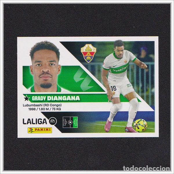 Cromos de f&uacute;tbol: LIGA ESTE 2026 2027 26 27 PANINI DIANGANA 19 ELCHE COLECCI&Oacute;N ALBUM 1&ordf; EDICI&Oacute;N