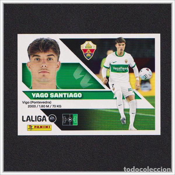 Cromos de f&uacute;tbol: LIGA ESTE 2026 2027 26 27 PANINI YAGO SANTIAGO 20 ELCHE COLECCI&Oacute;N ALBUM 1&ordf; EDICI&Oacute;N