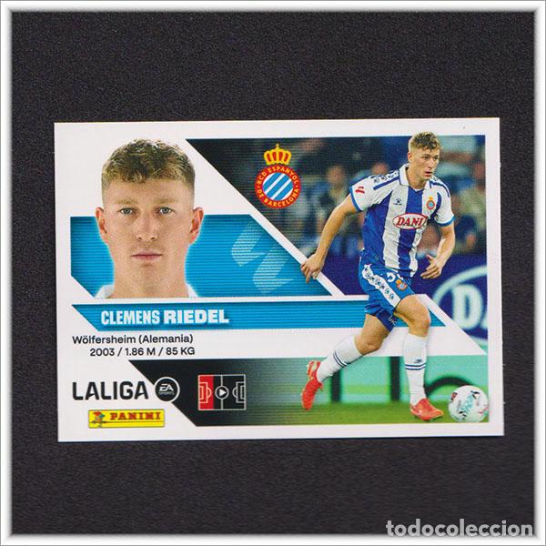 Cromos de f&uacute;tbol: LIGA ESTE 2026 2027 26 27 PANINI RIEDEL 7 ESPANYOL COLECCI&Oacute;N ALBUM 1&ordf; EDICI&Oacute;N